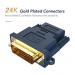 DVI-to-HDMI-Adapter-Tobo-Bi-Directional-DVI-Male-to-HDMI-Female-Converter-Support-1080P-3D-for-PS3PS4TV-BoxBlu-rayProjectorHDTV-241-with-Gold-Plated-0-0